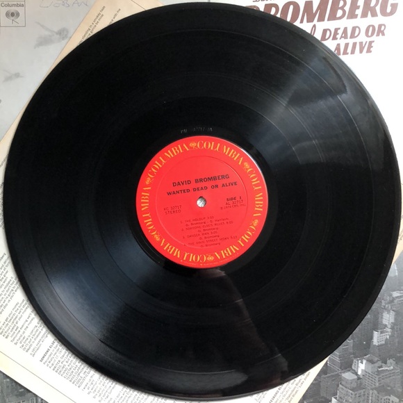 David Bromberg Wanted Dead Or Alive Vinyl Lp '74 - Picture 8 of 9